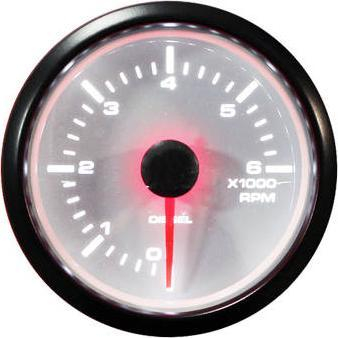 Obometër AUTO GAUGE STP2W, 52mm, për dizel, i argjendtë