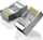 Konektor RJ45 Ugreen Metal, Cat 6, UTP, 10 copë