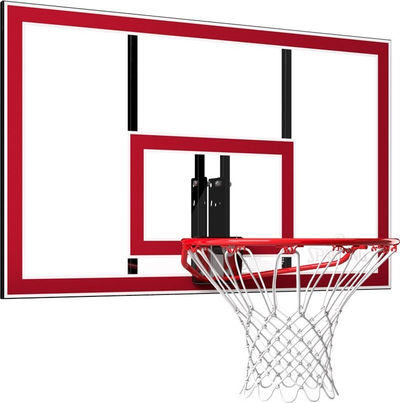 Kosh basketbolli Spalding Combo 44" SPG791351CN, tabelë muri, unazë standarde, shumëngjyrësh
