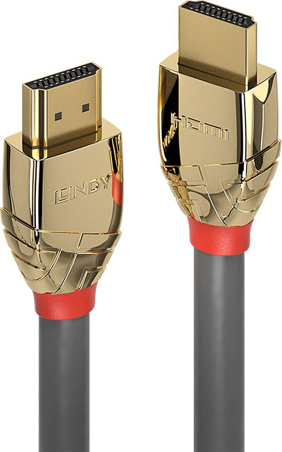 Kabllo Lindy HDMI - HDMI, 1m, e argjendtë