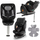 Sedilja makine Kidwell GoCar i Size, 40-135 cm, ISOFIX 360°, gri me të zezë