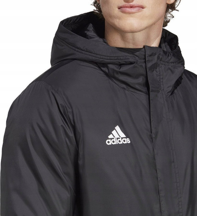 Xhaketë sportive Adidas Entrada 22 Stadium M IB6076, me kapuç, për dimër, e zezë