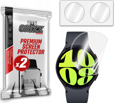 Film mbrojtës keramik GrizzGlass CeramicFilm për Samsung Galaxy Watch 6 40mm, transparent