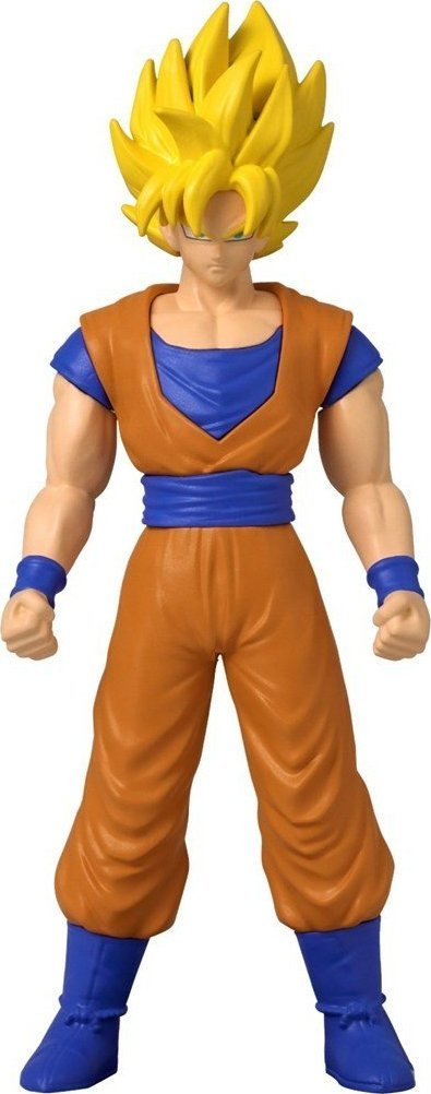 Figurë aksioni Bandai Dragon Ball Flash Series Super Saiyan Goku, 10 cm, me monedhë, shumëngjyrëshe