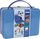 Set ndërtimi Plus Plus Basic Metal Suitcase, 600 pjesë, valixhe metalike, blu