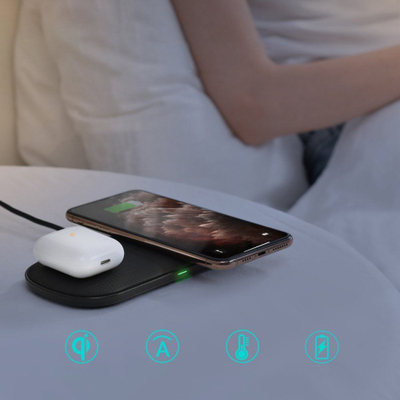 Karikues wireless Choetech Dual, 2 pajisje, Qi, i zi