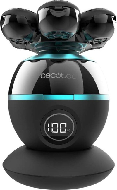 Rroje flokësh Cecotec PrecisionCare Skull Shaver, pa kabllo, bateri rikarikueshme, e zezë
