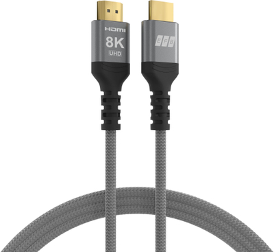 Kabllo HDMI Ultra High Speed, 0.5m, 8K 60Hz, gri