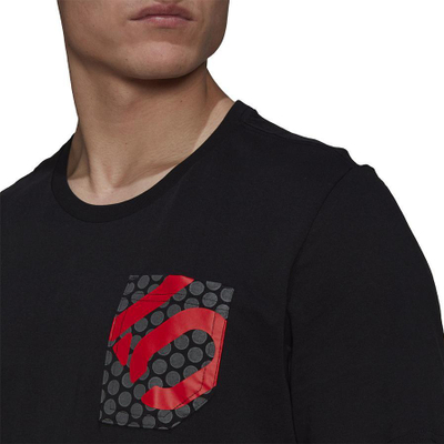 Bluzë Adidas 5.10 Botb Tee M GM4584, pambuk poliester, për burra, e zezë