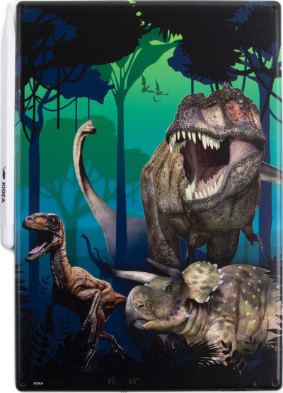 Tablet vizatimi Kidea 10A2 Dinosaur, LCD, për kalamaj, shumëngjyrësh