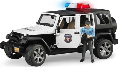 Lodër Jeep policie Bruder, shumëngjyrësh
