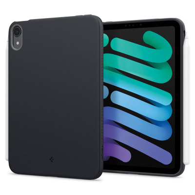 Заштитна маска Spigen Nano Pop за iPad Mini 7 (2024)/Mini 6 (2021), црна