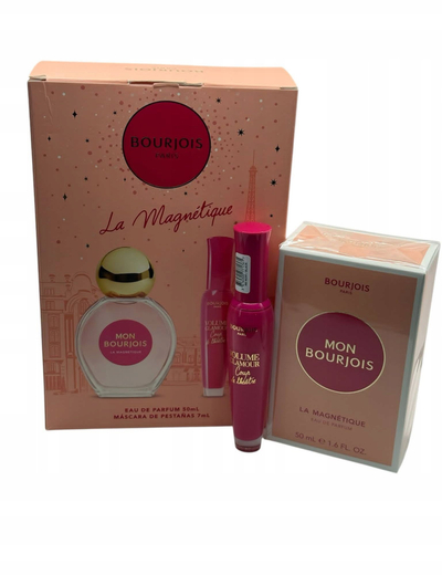 Set dhurate Bourjois Mon Bourjois La Magnétique, EDP 50ml, maskara 7ml, rozë