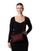 Çantë krahu për femra FLORA & CO mFC0504, burgundy