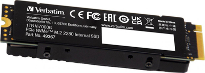 Disk SSD Verbatim Vi7000, 1TB, M.2 2280 PCI-E x4 Gen4 NVMe