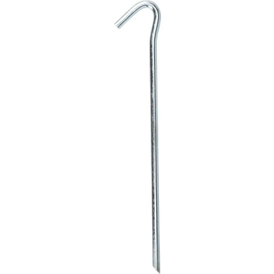Kunj për çadër RedCliffs Tent Peg, 23cm, set 10 copë, metalik