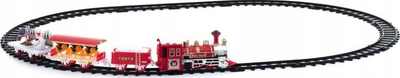 Set tren elektrik lodër AC Déco Bear, 16 pjesë, me muzikë, i animuar
