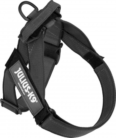 Parzmore për qen Julius K9 IDC Belt, e rregullueshme, najlon, e zezë