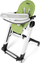 Karrige e lartë Peg Perego Siesta Follow Me, 3 në 1, me rrota, jeshile