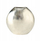 Vazo dekorative Boltze Home Flaire, metal, 22 cm, argjend