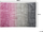 Tapet viscose ERCIS, 160 x 230 cm, ombre, gri me rozë