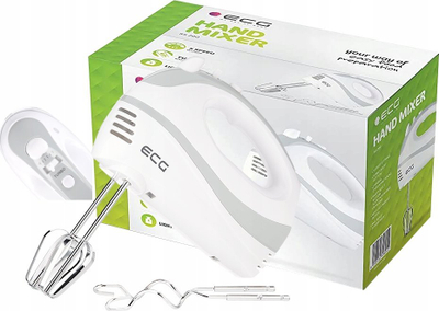 Mikser dore ECG RS 200, 200W, 5 shpejtësi me turbo, i bardhë
