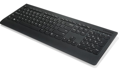 Tastierë Lenovo Professional 4X30H56854, RF wireless, QWERTZ gjerman, e zezë
