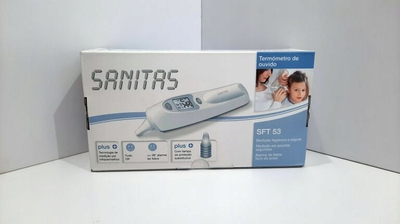 Термометар за уво Sanitas SFT 53, дигитален, инфрацрвен, бел