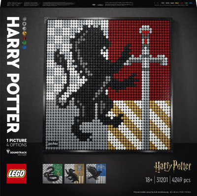 Set lodër me kocka LEGO Harry Potter ™ Heralds of Hogwarts ™ (31201)