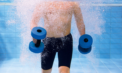 Pesha uji Beco BEBell, palë, për aquafitness, blu