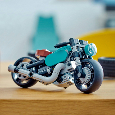 Lodër ndërtimi LEGO Creator 3 in 1 31135, motor klasik, 8+ vjeç, shumëngjyrëshe