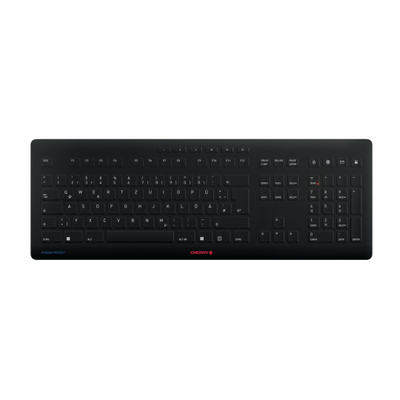 Tastierë wireless CHERRY STREAM PROTECT, SX scissor, e zezë