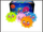 Lodër squishy me dritë Hipo Soft Sun M1341, 17cm, ngjyra të përziera