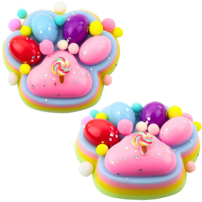 Lodër antistresi squishy Putra Mace XXL, senzoriale, shumëngjyrëshe