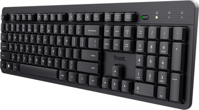 Tastierë wireless Trust ODY II, Bluetooth, layout gjerman QWERTZ, e zezë