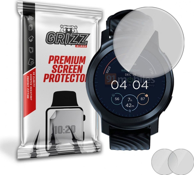 Mbrojtës ekrani GrizzGlass për Motorola Moto Watch 100, film mat, 2 copa, transparent