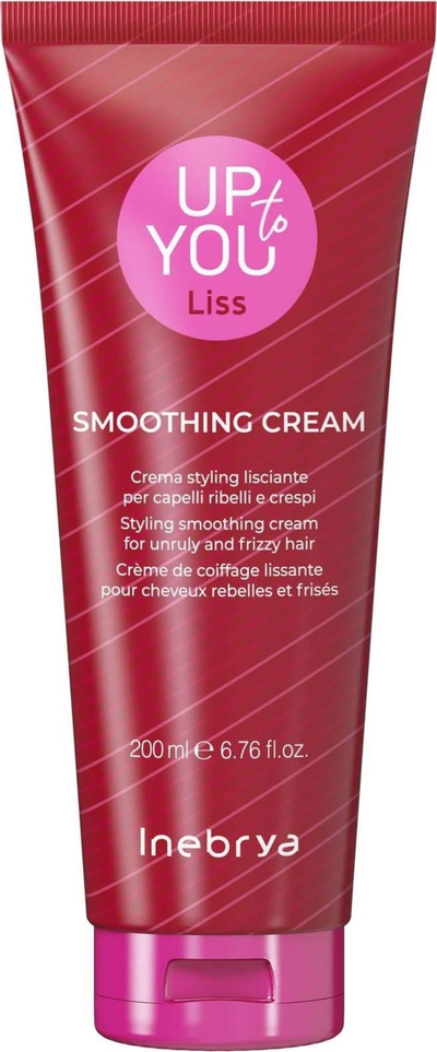 Krem flokësh Inebrya Up to You Smooth Hair, për zbutje flokësh, 200ml