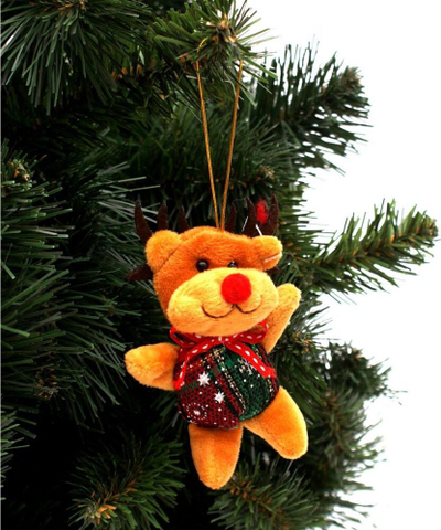 Ornament varës Saska Christmas Reindeer, 22cm, shumëngjyrësh