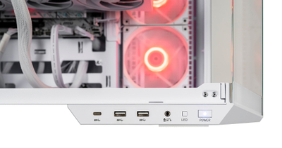 Гејминг компјутер Actina Ryzen 7 7800X3D, 32GB RAM, RTX 5070 Ti, 1TB SSD, бел