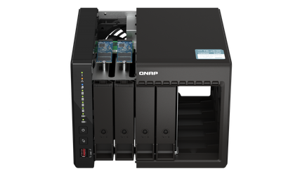 Server NAS QNAP TS-453E TS-453E-8G, 8GB RAM, 2.5GbE, i zi