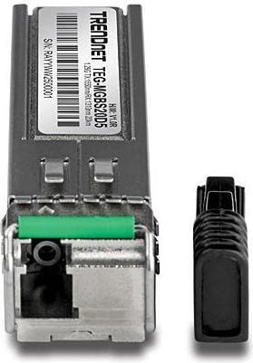 Modul SFP TRENDnet TEG-MGBS20D5, 1000BASE-LX, single-mode, i bardhë