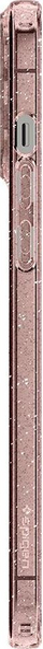 Mbulesë telefoni Spigen Liquid Crystal Glitter Rose Quartz, TPU fleksibël, për iPhone 13 Pro, rozë me shkëlqim