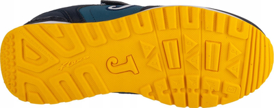 Atlete për kalamoj Joma Tornado Jr 2405, mbyllje me shirit Velcro, taban me amortizim, blu e verdhë