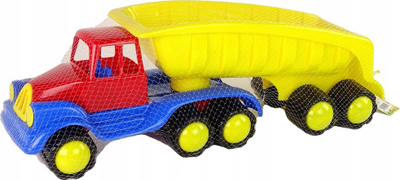Lodër kamion me rimorkio Hemar Truck With Trailer MIX, 70 cm, shumëngjyrëshe