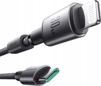 Kabllo USB Joyroom JYR1121, USB C në Lightning, 1.2 m, gri
