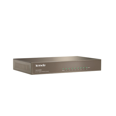 Switch rrjeti Tenda G1008D, 8 porta gigabit, 10/100/1000 Mbps, gri