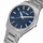 Ora burrash Paul Lorens PL20013B-6C1, çelik inox, sfon blu