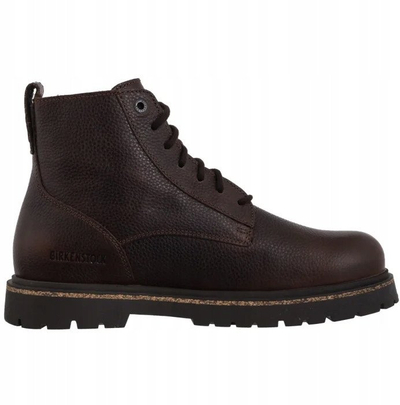 Këpucë hiking Birkenstock Highwood Lace Mid 1030757, të mesme, kafe