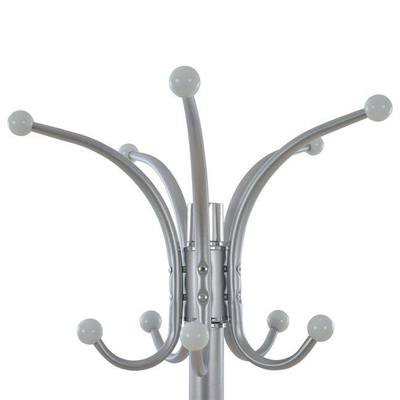 Stender palltoje Metallic HM0038.40, rrotullues, mermer 37x170cm, argjendtë