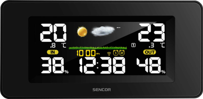 Matës i motit Sencor SWS 5270, i zi